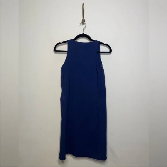 SPANX Shape Get Moving Zip Front Dress in Timeless Navy - Picture 9 of 9